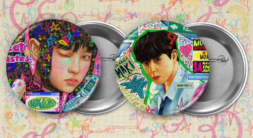 NewJeans Haerin and Maki. (sold separately)